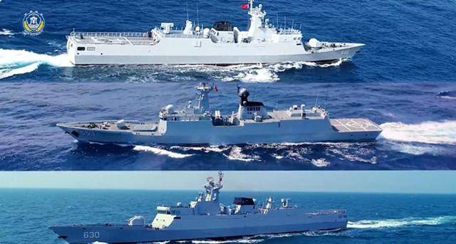 皇冠信用盘结算日_轰6K+歼16+054A合围皇冠信用盘结算日,美航母南海秒怂,毛主席战略今天仍适用