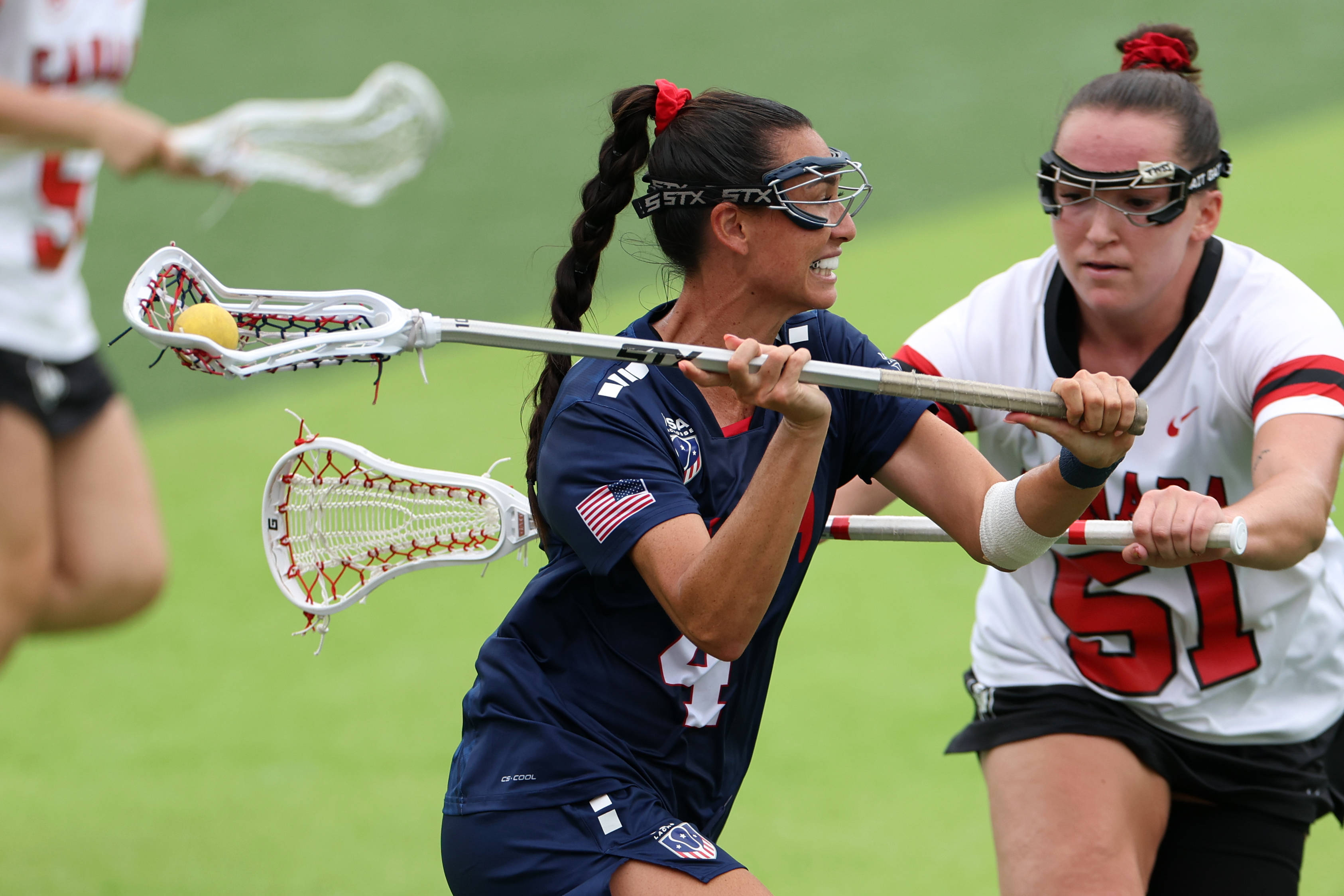 皇冠信用網开户_（成都世运会）棍网球——美国队夺得女子金牌